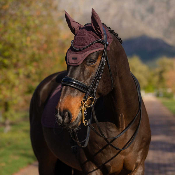 LeMieux Essence Fly Hood - Damson